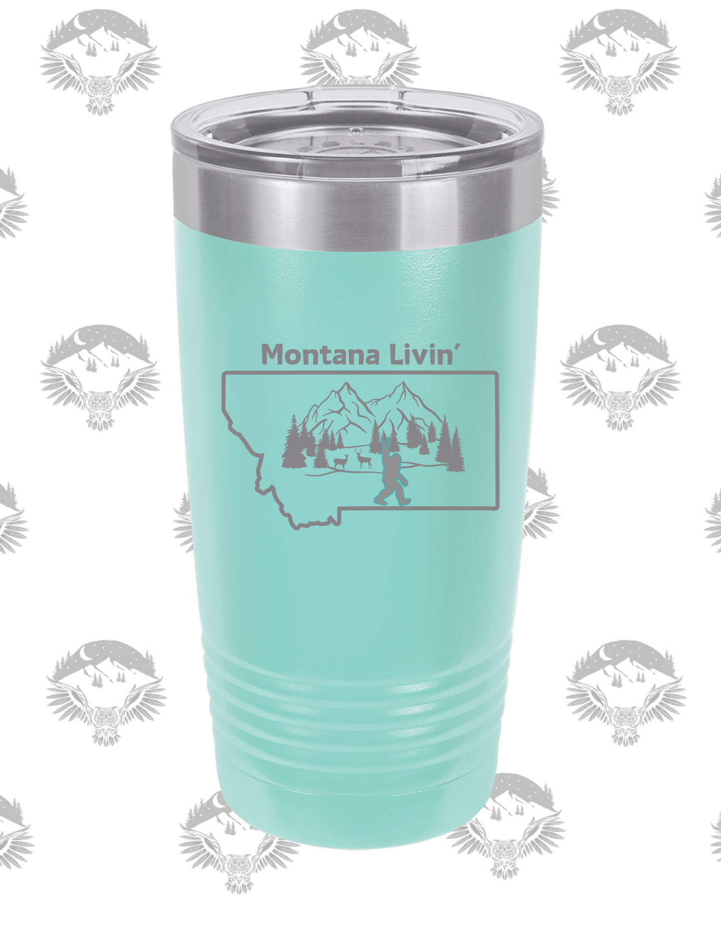 Montana Vibes Tumbler – 20 oz Polar Camel