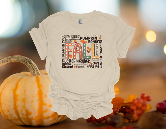 Fall Things Tee – Sweater Weather, Bonfires & Pumpkin Vibes