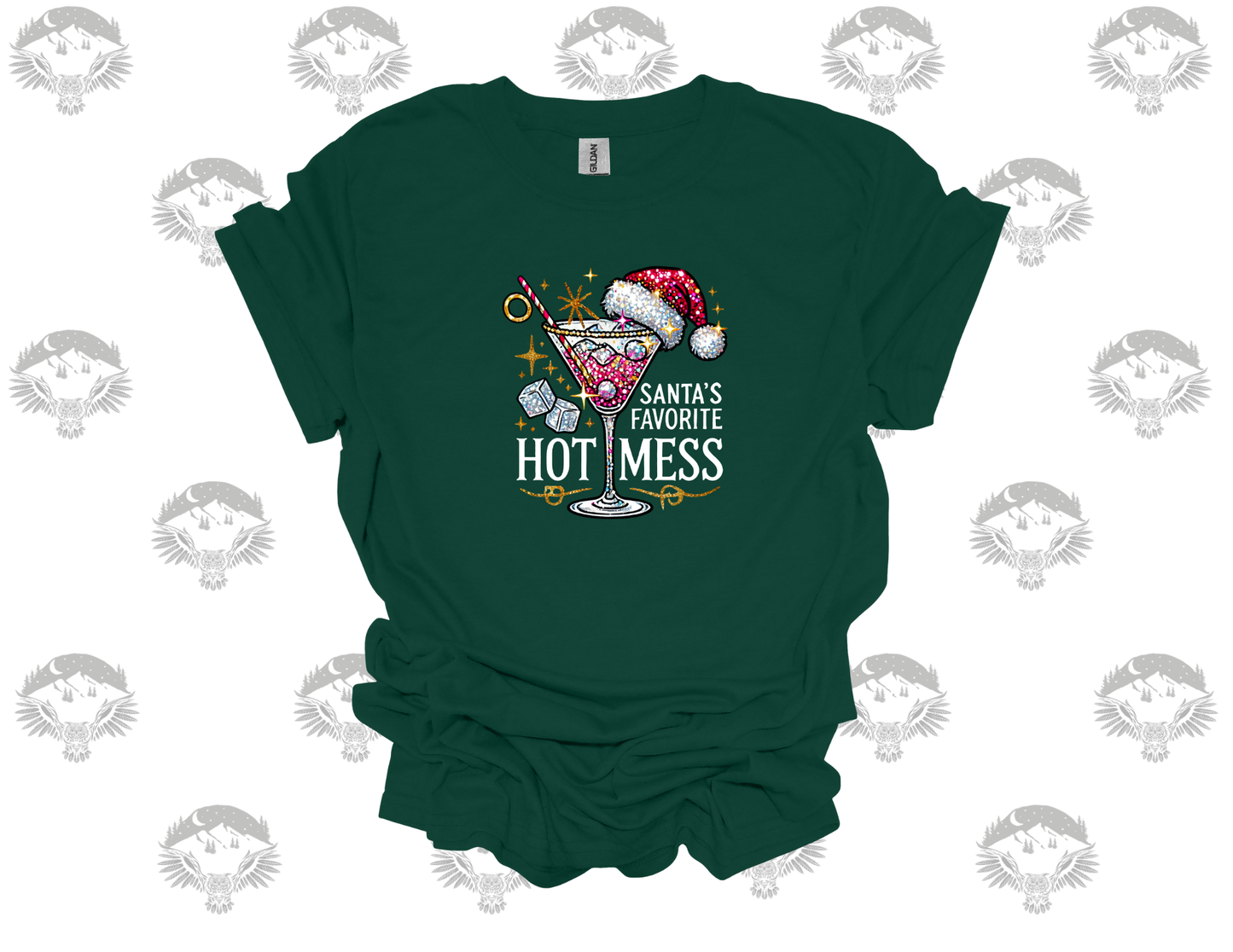 Santa’s Favorite Hot Mess Tee