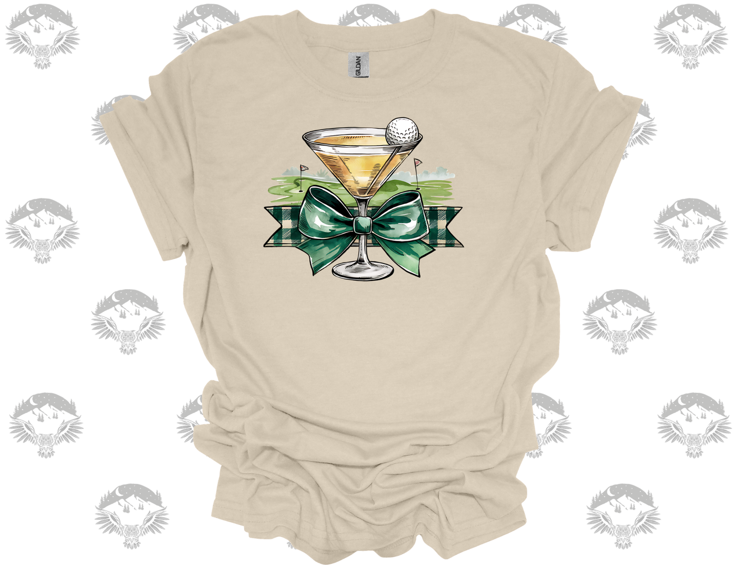 Martini Golf Bow Design