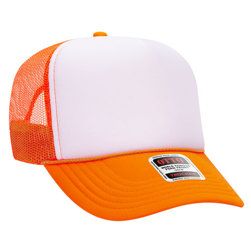 Bright Golf Splatter Trucker Hats