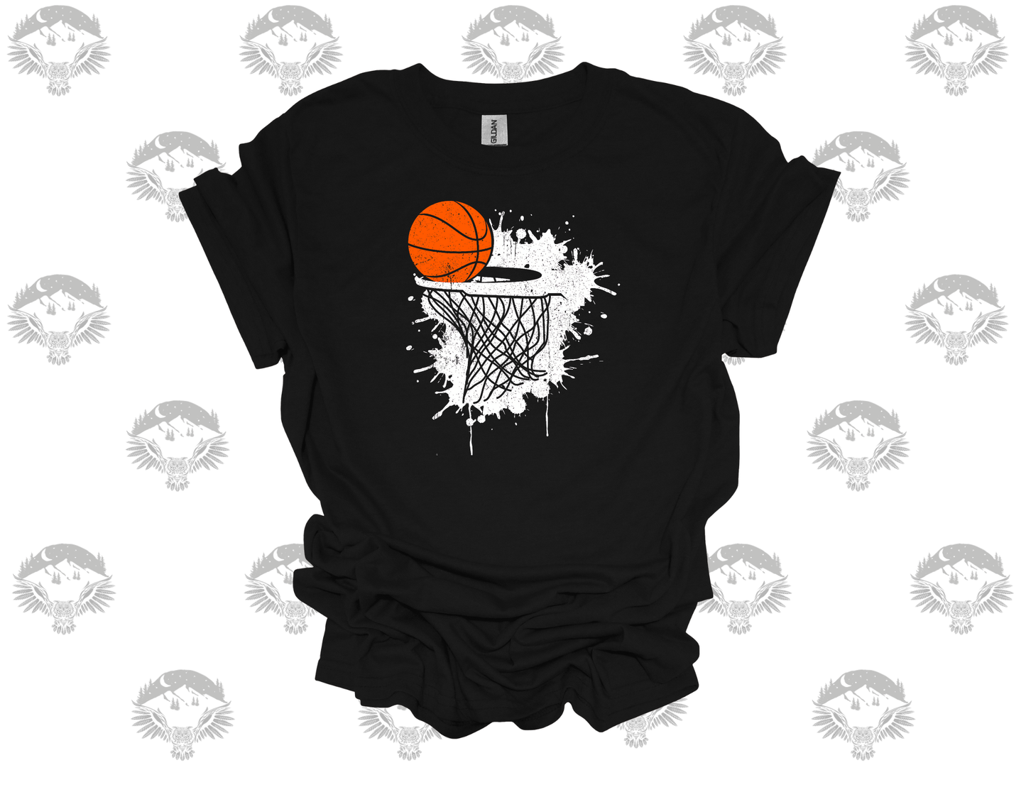 Nothing But Net Splatter Tee