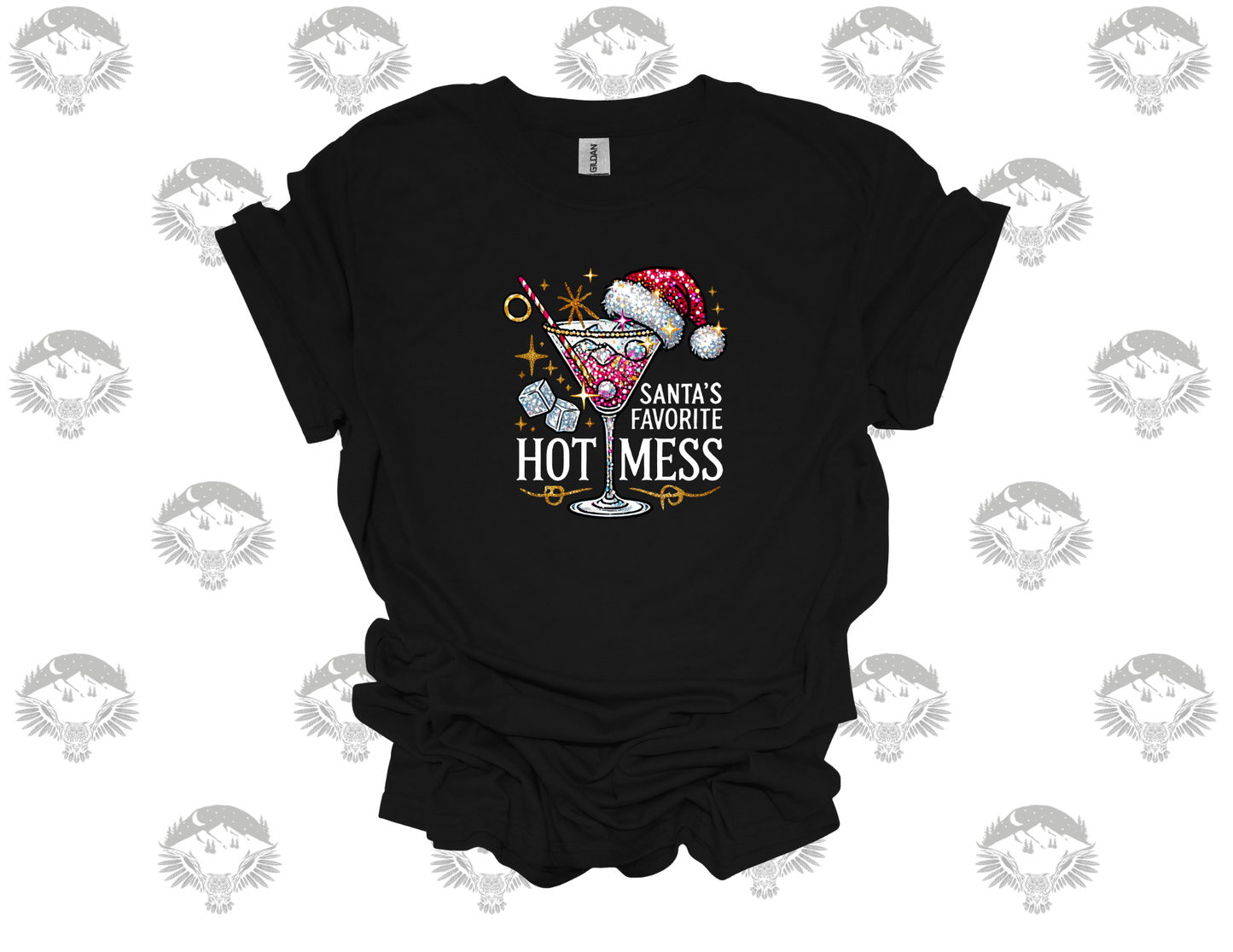 Santa’s Favorite Hot Mess Tee