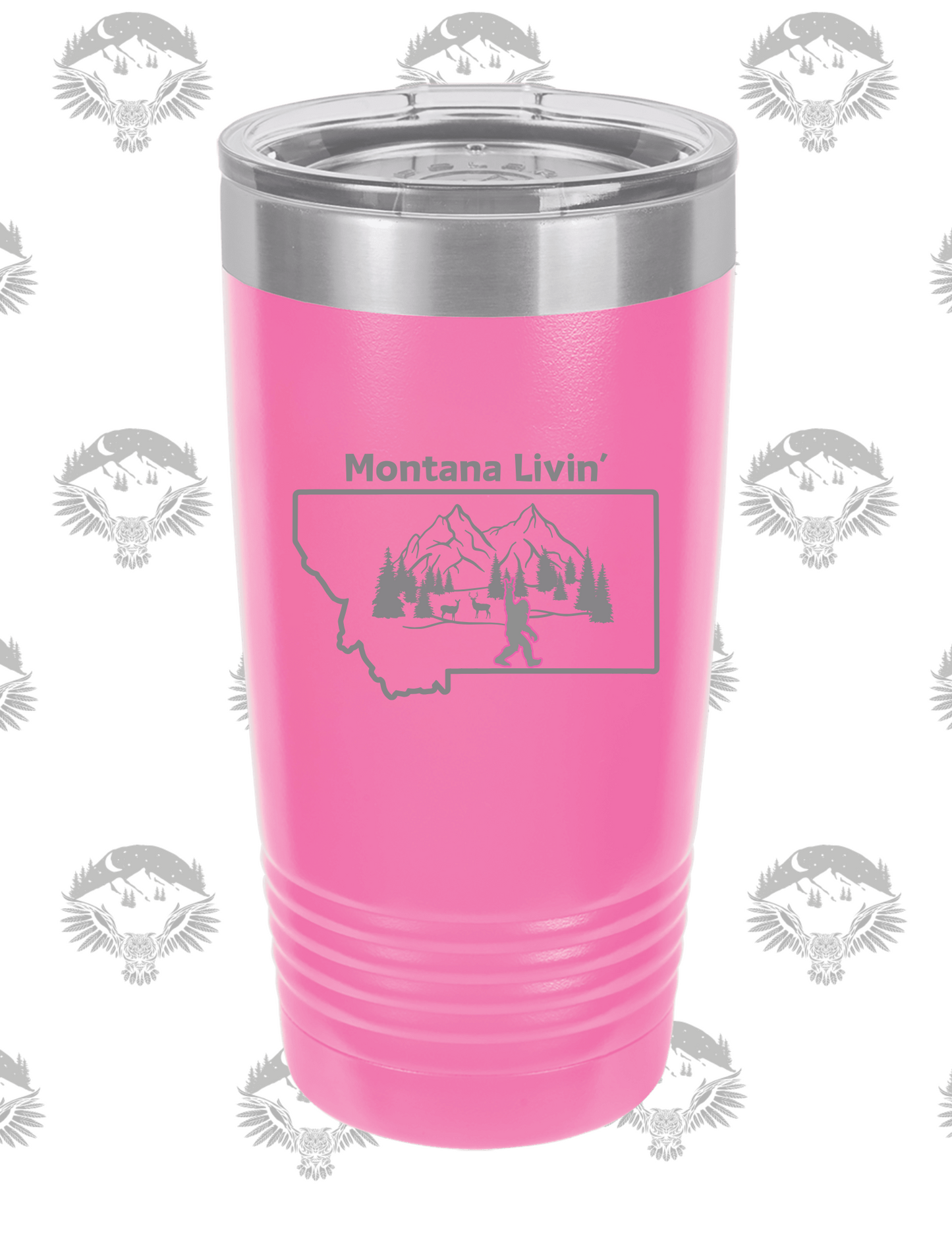 Montana Vibes Tumbler – 20 oz Polar Camel