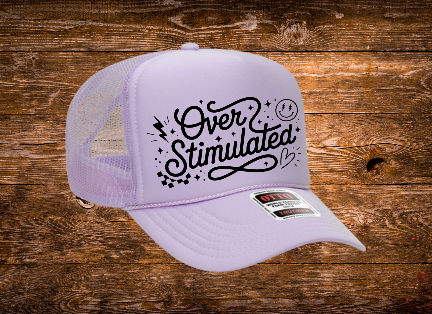Over Stimulated OTTO Trucker Hat