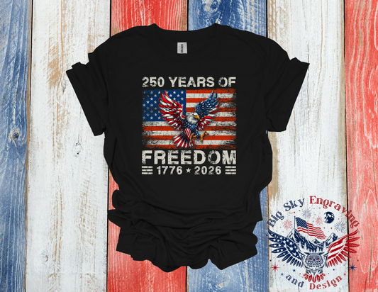 250 Years of Freedom – Gildan Softstyle T-Shirt