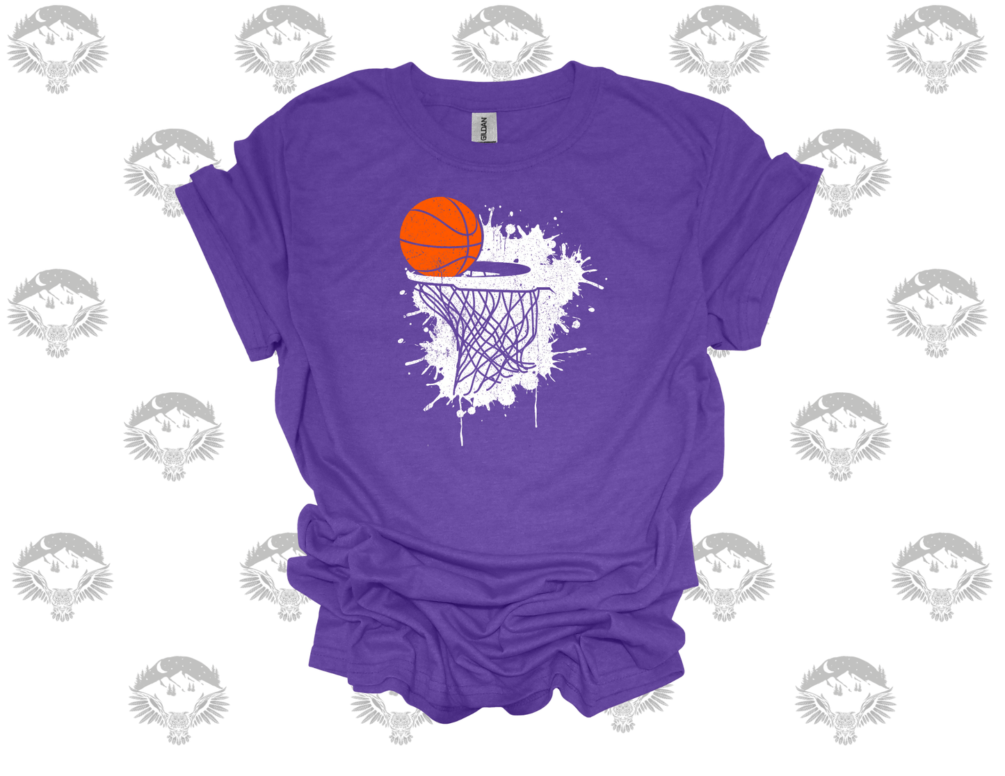 Nothing But Net Splatter Tee