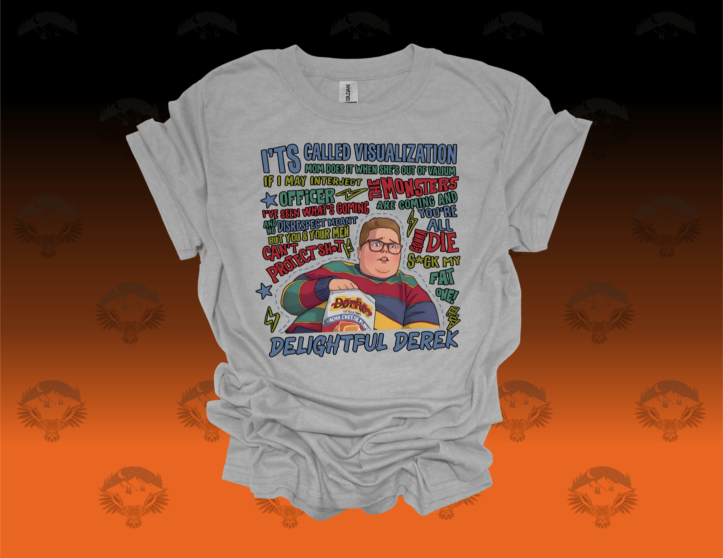 Delightful Derek Graphic T-Shirt