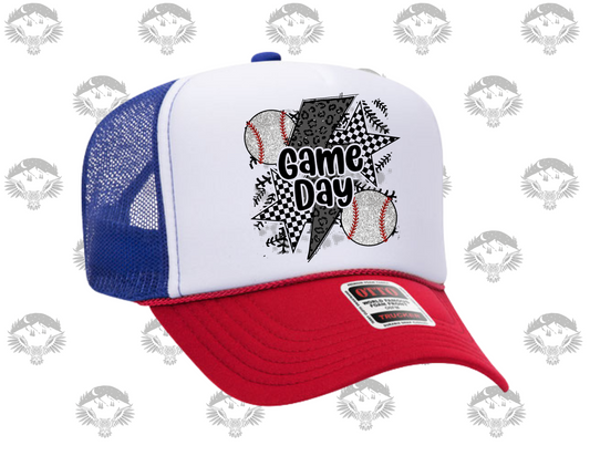 Baseball Game Day Otto Trucker Hat