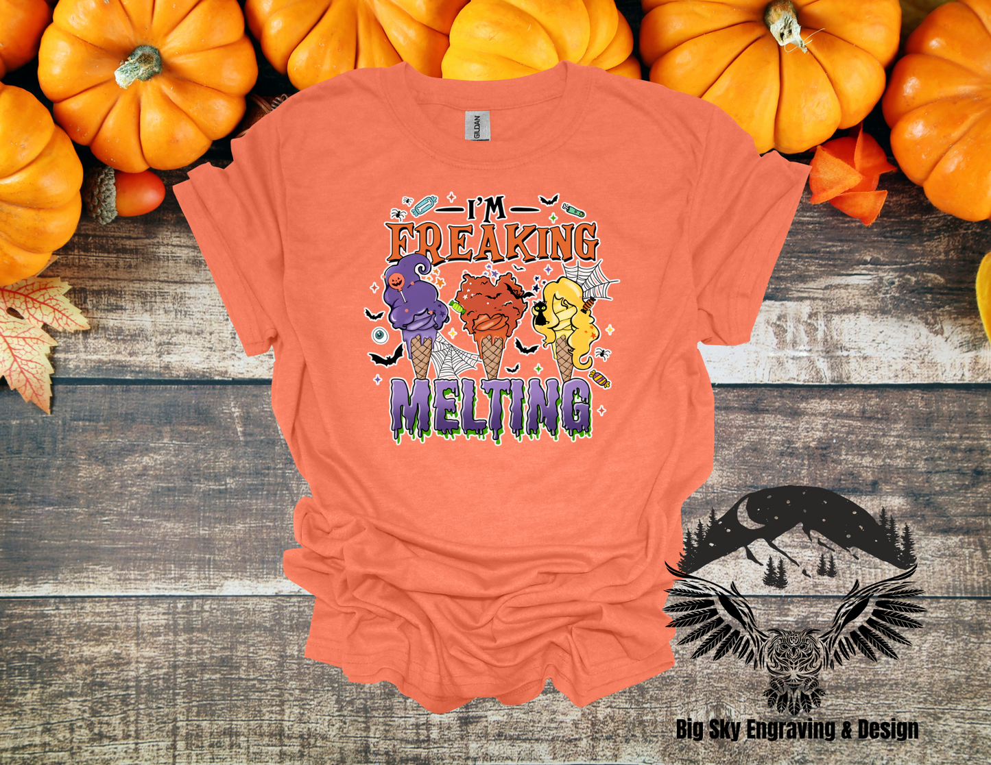 “I Am Freaking Melting” Sanderson Sisters Tee