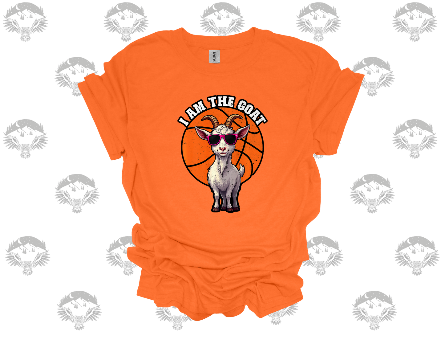 I Am the GOAT Basketball Tee