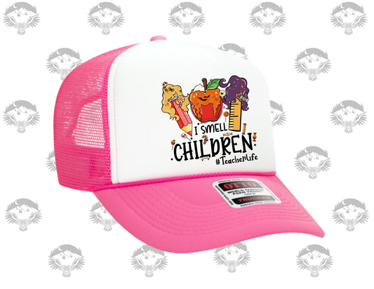"I Smell Children" Otto Trucker Hat – Hocus Pocus Inspired
