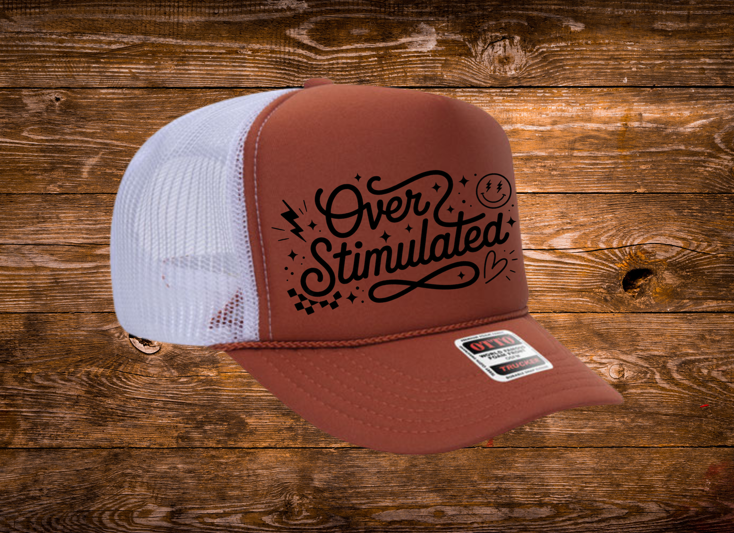 Over Stimulated OTTO Trucker Hat