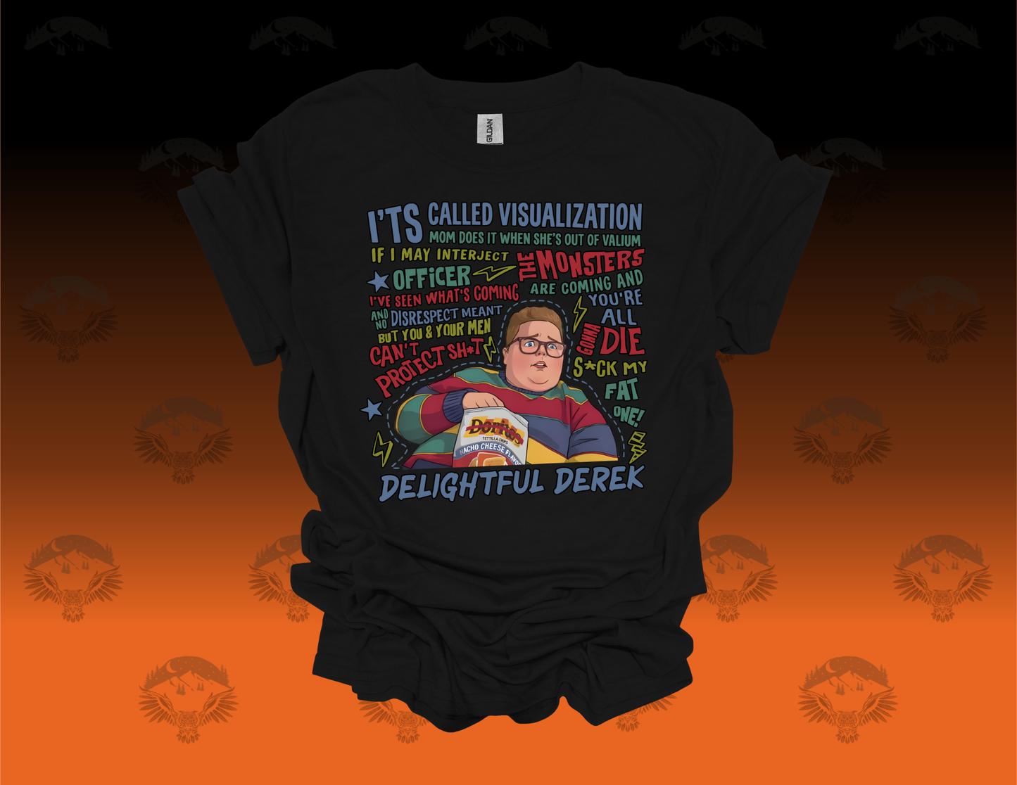 Delightful Derek Graphic T-Shirt