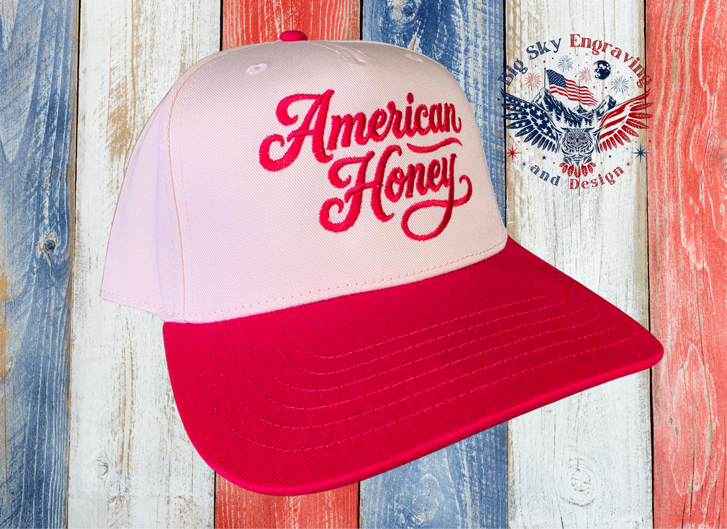 American Honey Embroidered OTTO Cap