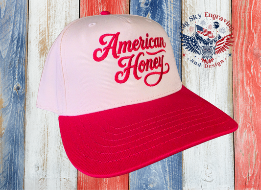 American Honey Embroidered OTTO Cap