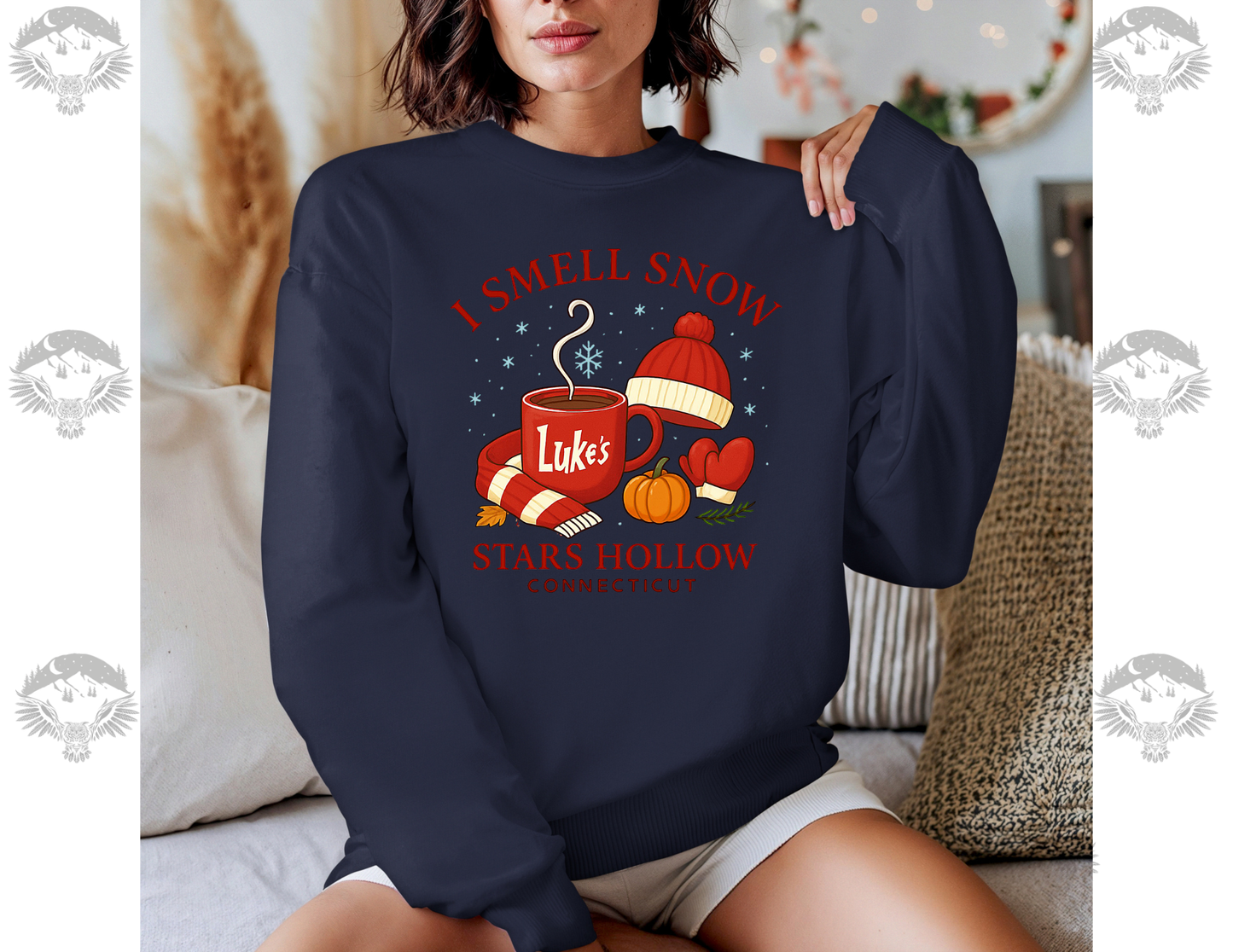 It Smells Like Snow Crewneck