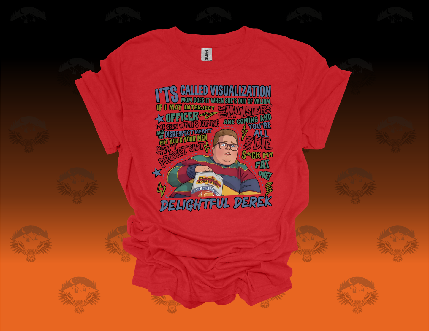 Delightful Derek Graphic T-Shirt