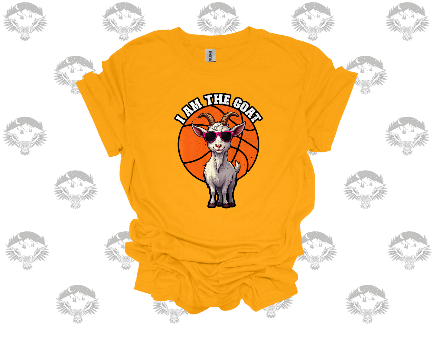 I Am the GOAT Basketball Tee