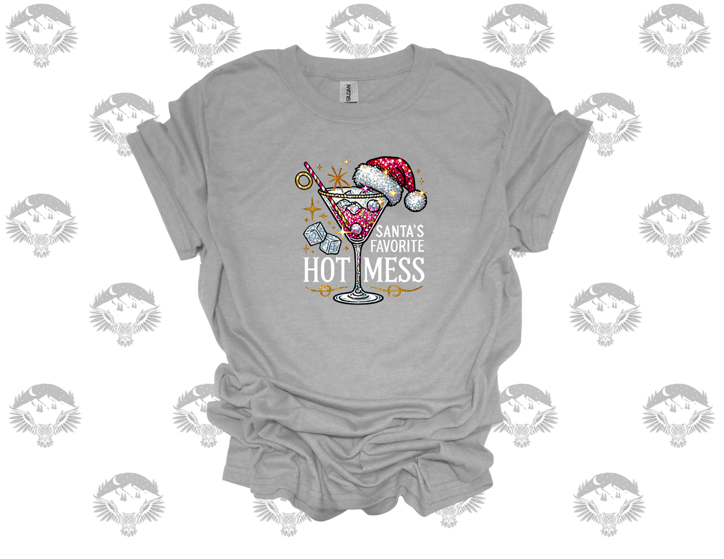 Santa’s Favorite Hot Mess Tee