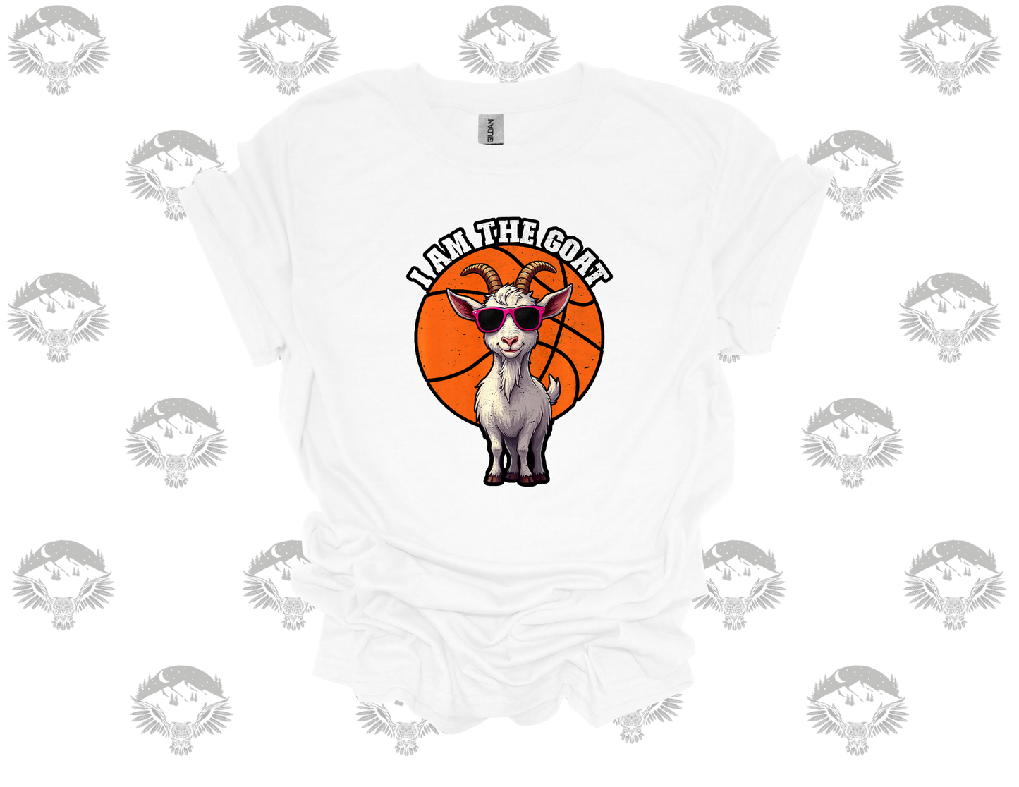 I Am the GOAT Basketball Tee