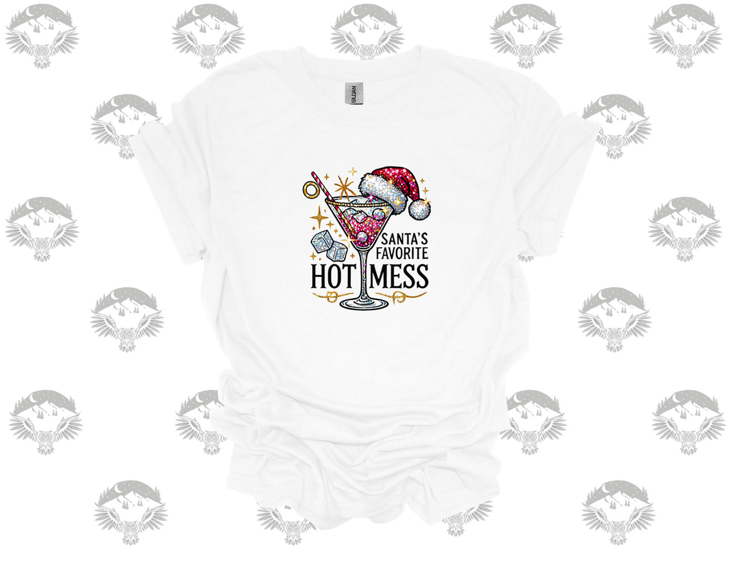 Santa’s Favorite Hot Mess Tee