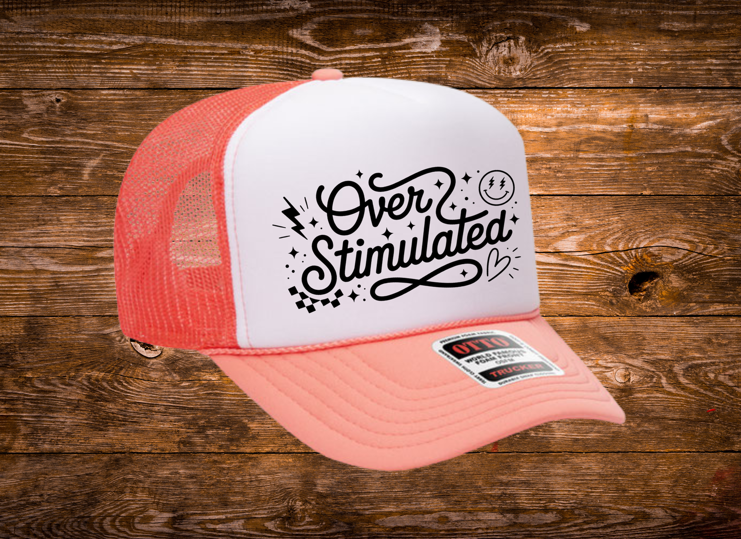Over Stimulated OTTO Trucker Hat