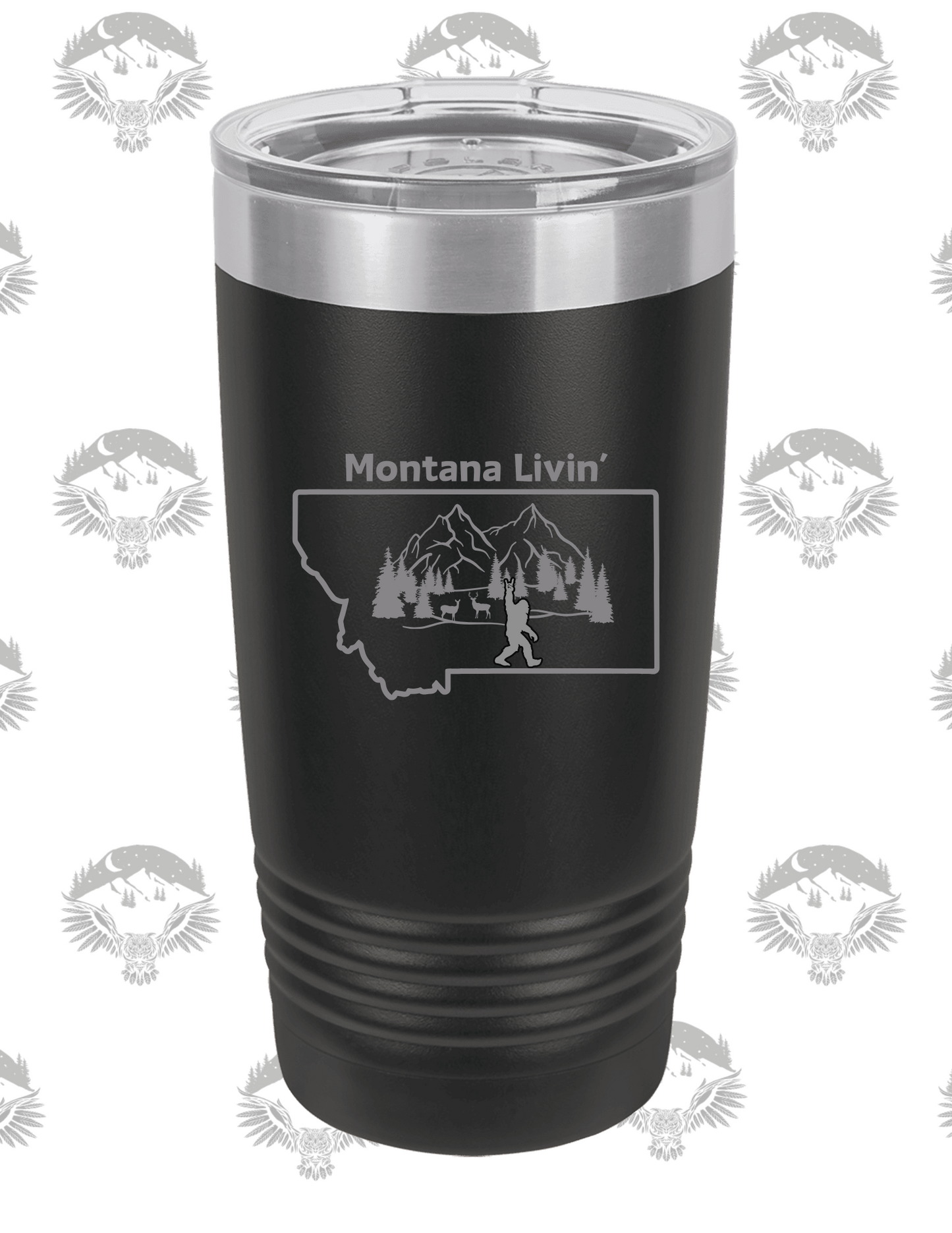 Montana Vibes Tumbler – 20 oz Polar Camel