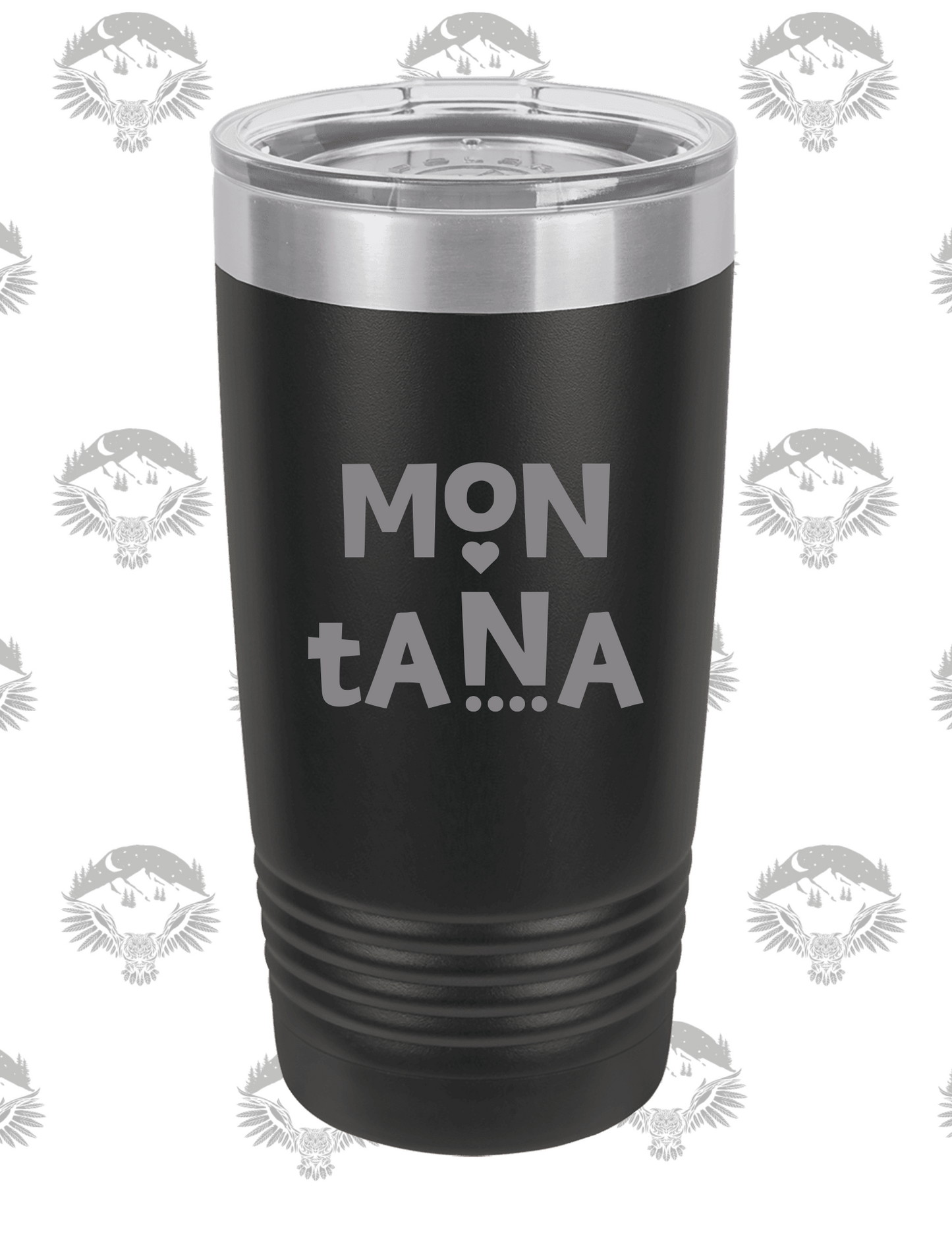 Montana Script 20 oz. Polar Camel Tumbler