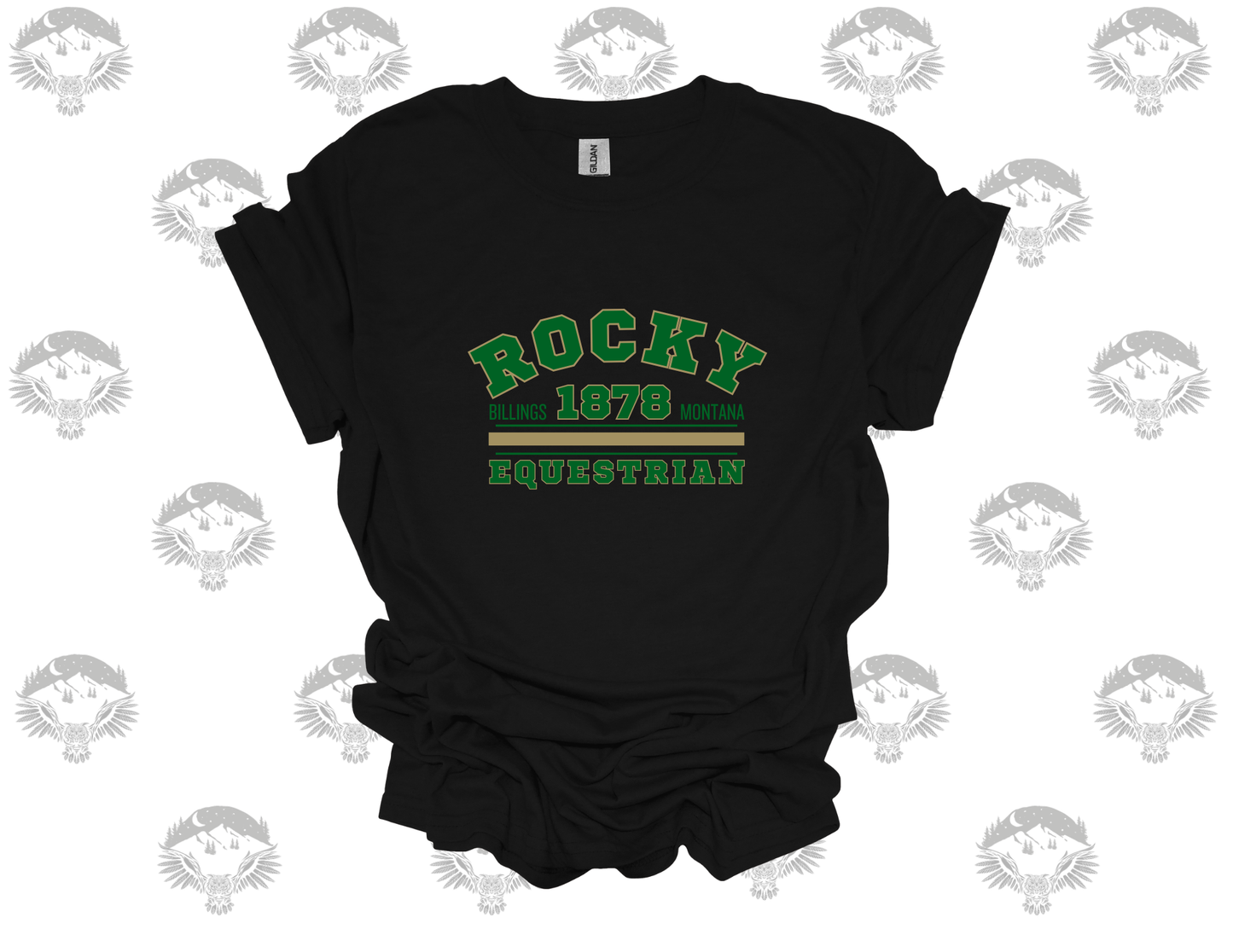 Rocky Equestrian EST 1878 Gildan Softstyle T-Shirt