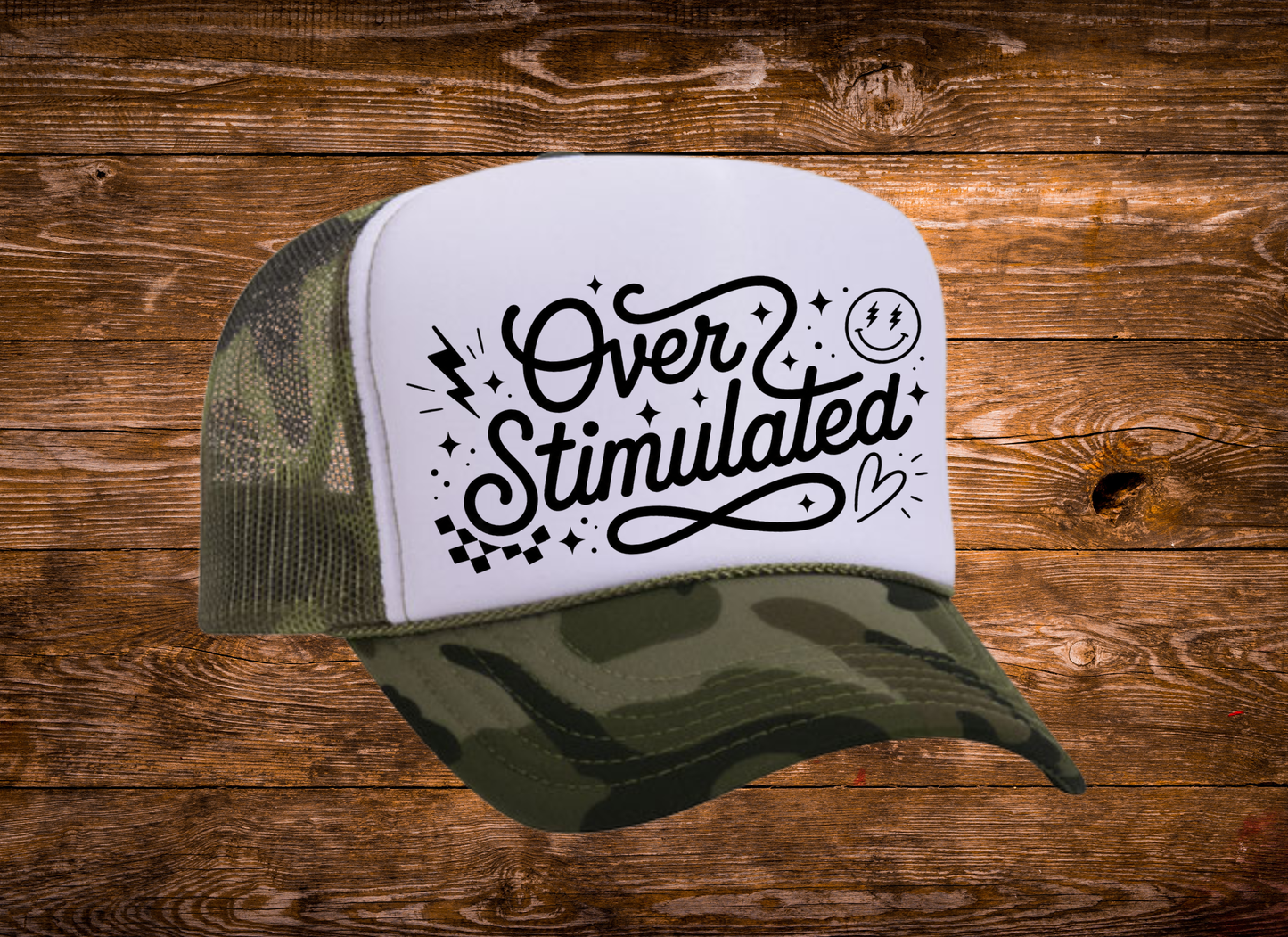 Over Stimulated OTTO Trucker Hat