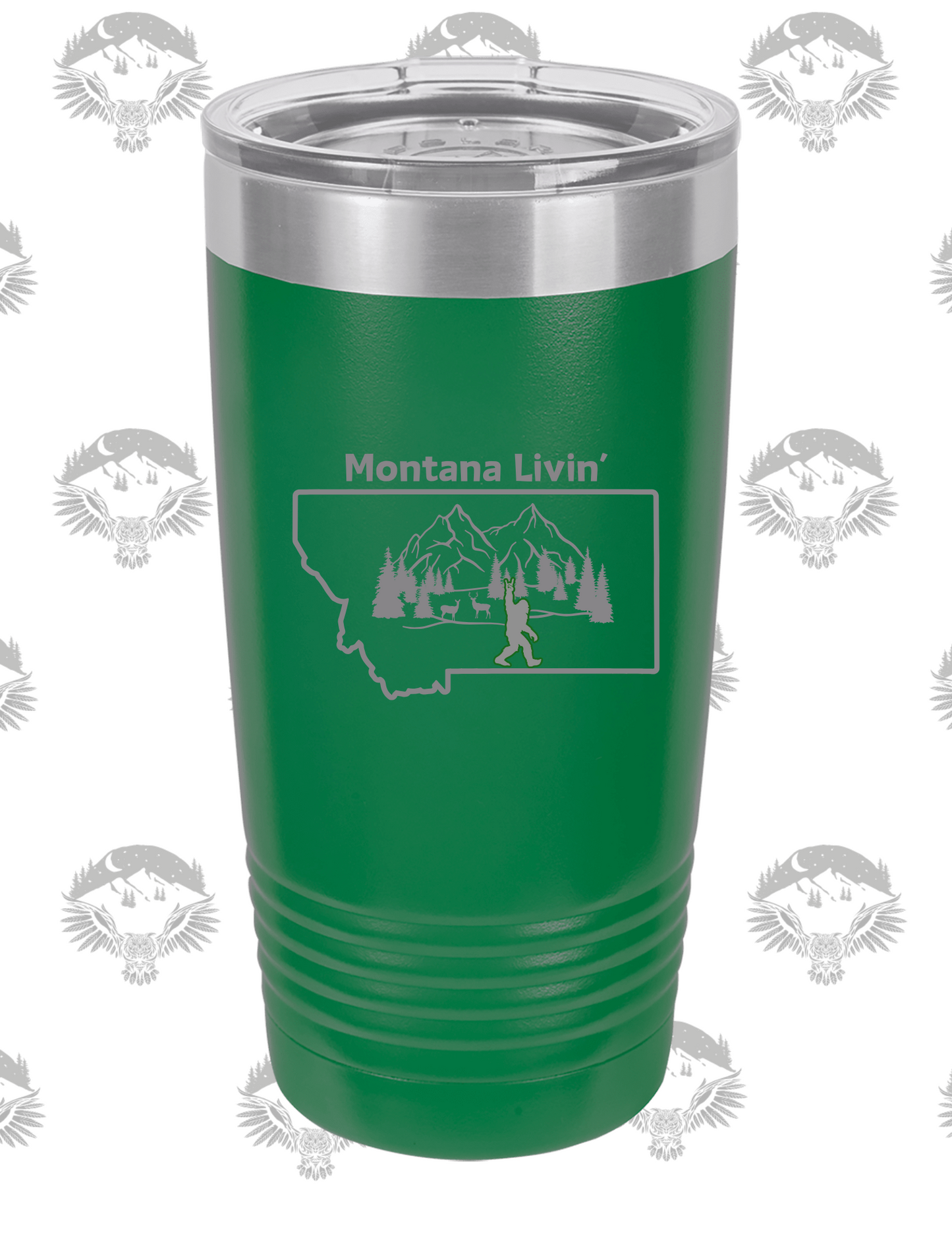 Montana Vibes Tumbler – 20 oz Polar Camel