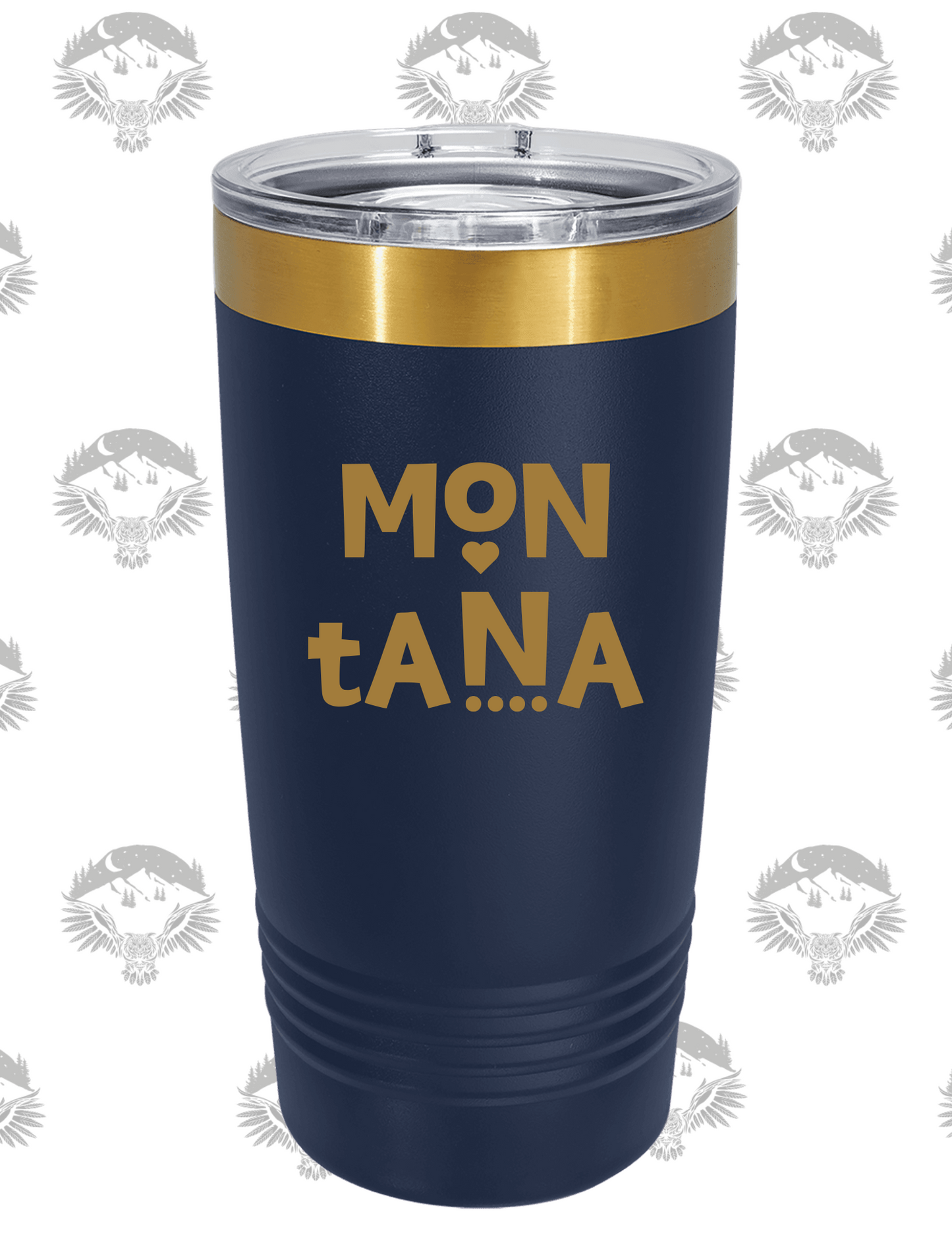 Montana Script 20 oz. Polar Camel Tumbler