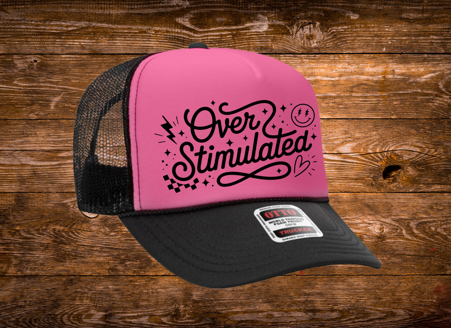 Over Stimulated OTTO Trucker Hat