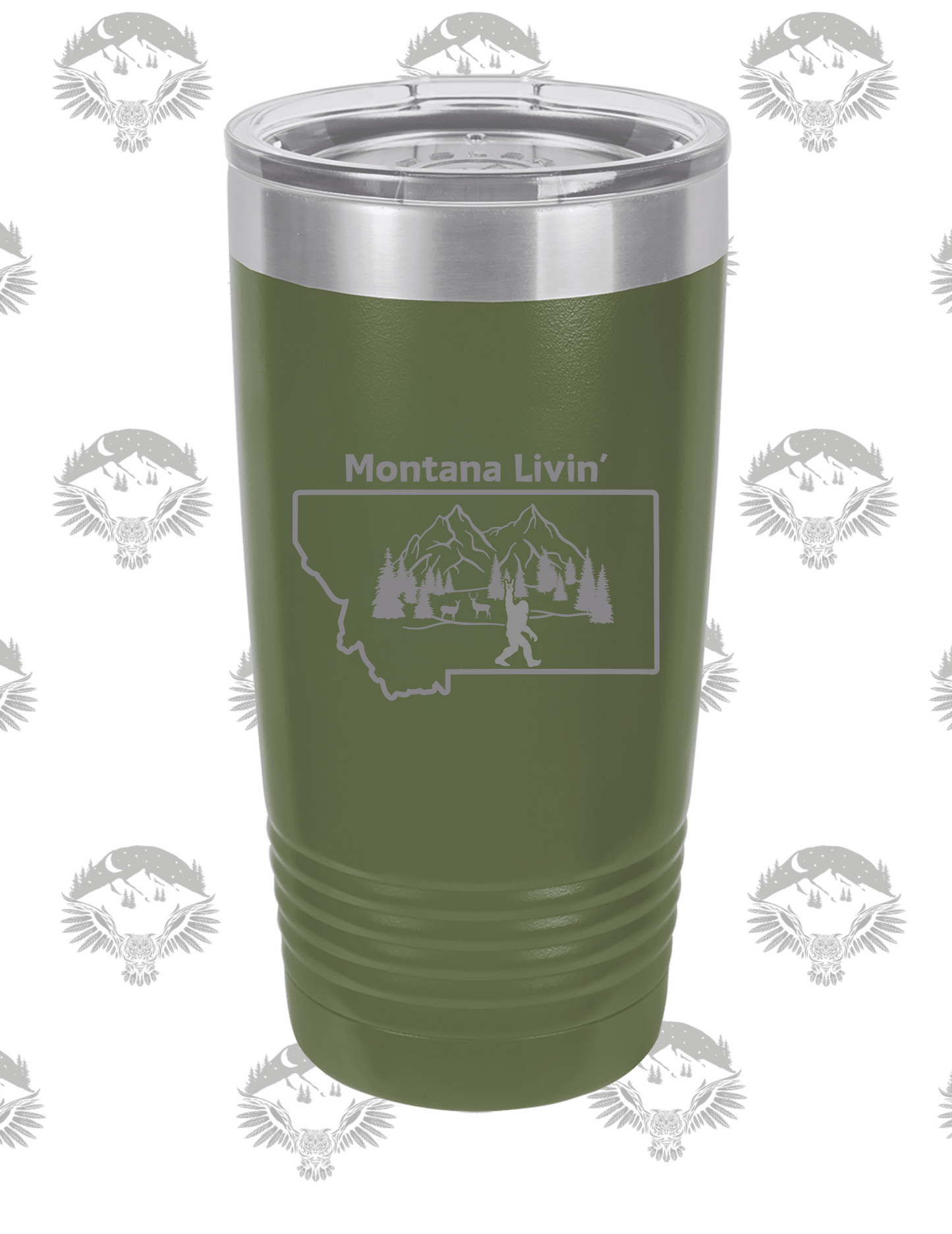 Montana Vibes Tumbler – 20 oz Polar Camel
