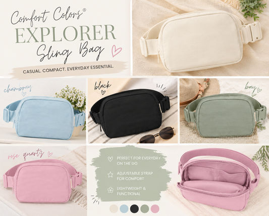 Comfort Colors® Explorer Sling Bag