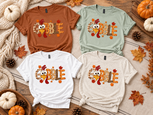 Cute Gobble Turkey Shirt