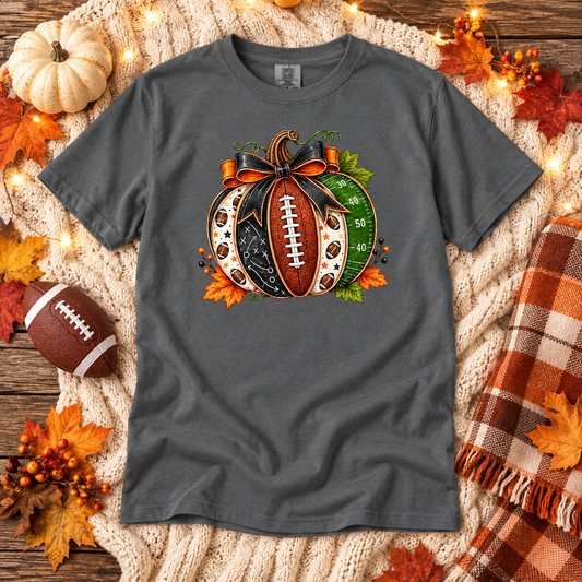 Fall Football Pumpkin Comfort Colors® Tee