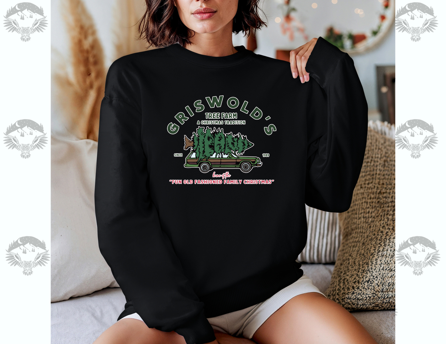 Griswold Family Christmas Gildan Softstyle Crewneck