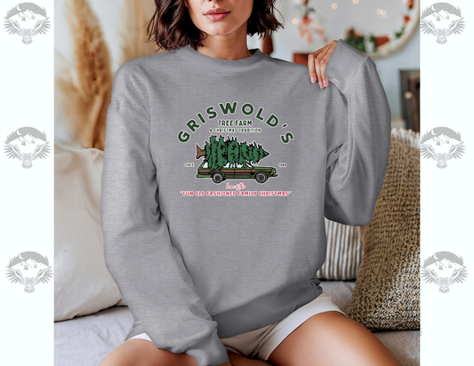 Griswold Family Christmas Gildan Softstyle Crewneck