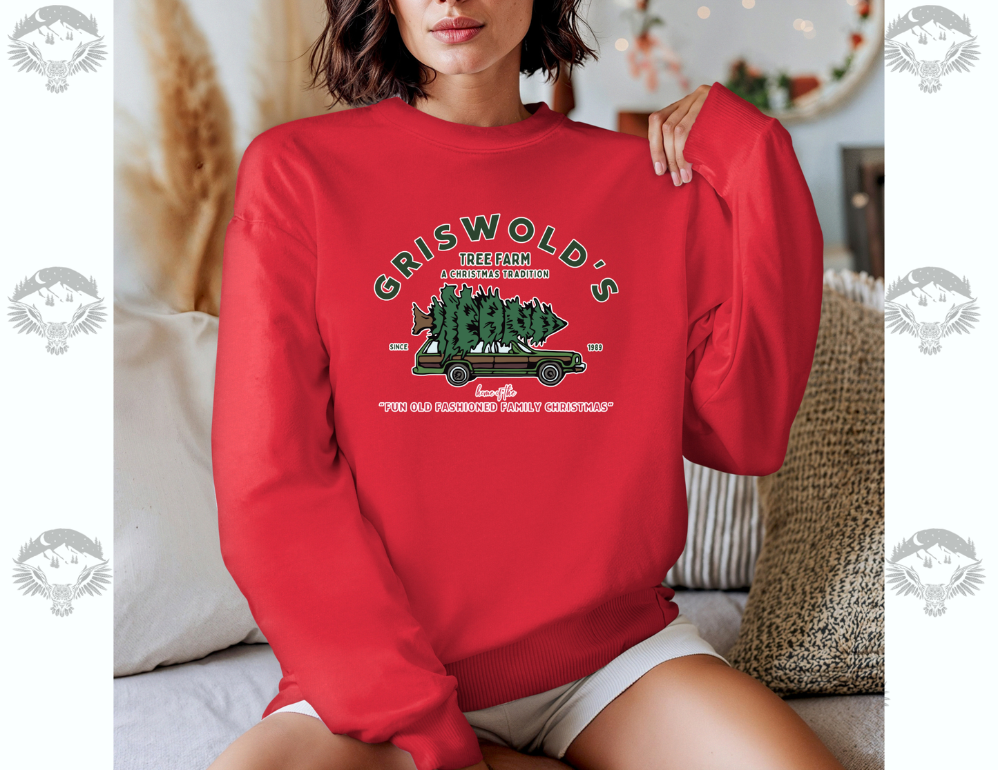 Griswold Family Christmas Gildan Softstyle Crewneck