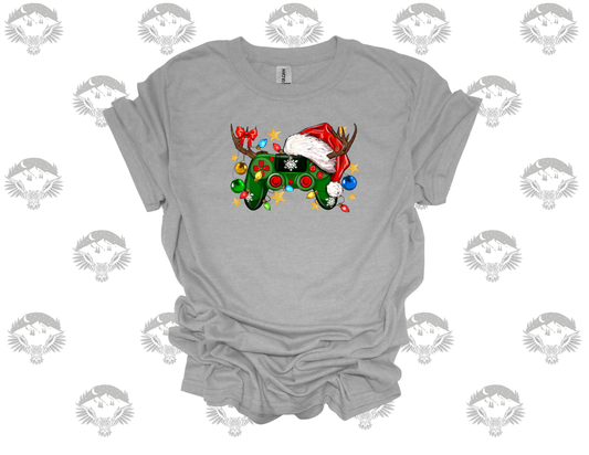 Christmas Gaming Remote Gildan Softstyle T-Shirt