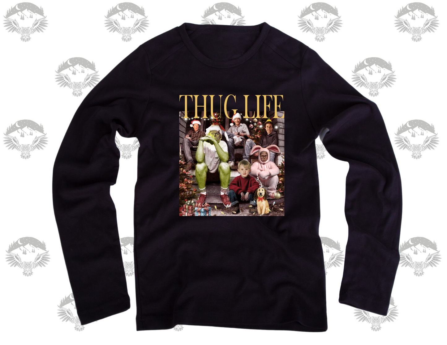 Thug Life Christmas Movie Mashup Crewneck