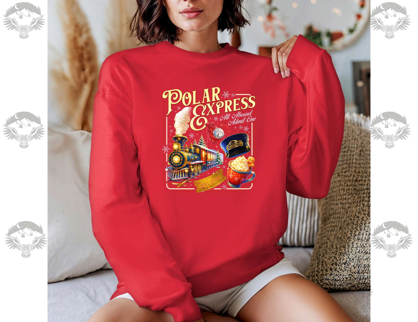 Polar Express Gildan Softstyle Crewneck
