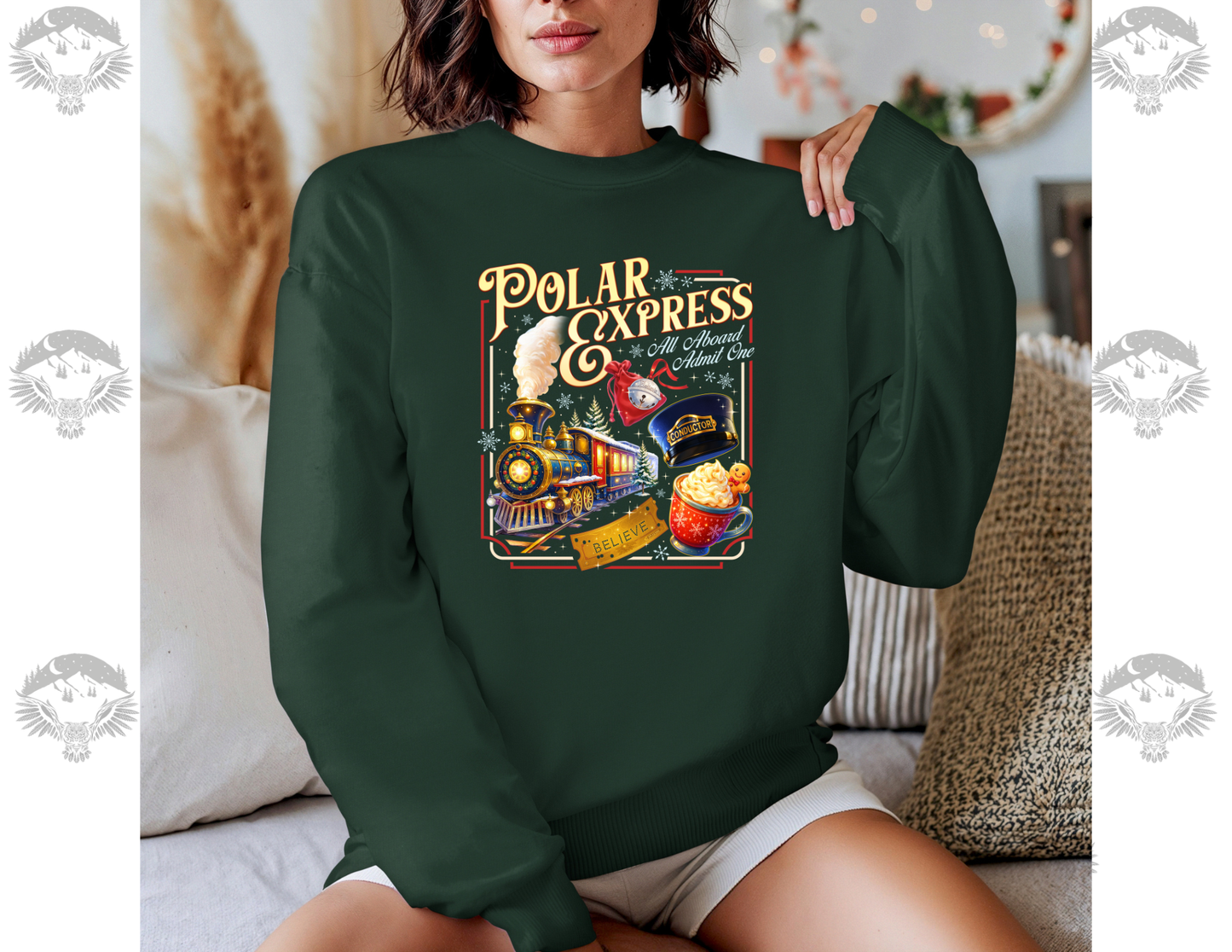 Polar Express Gildan Softstyle Crewneck