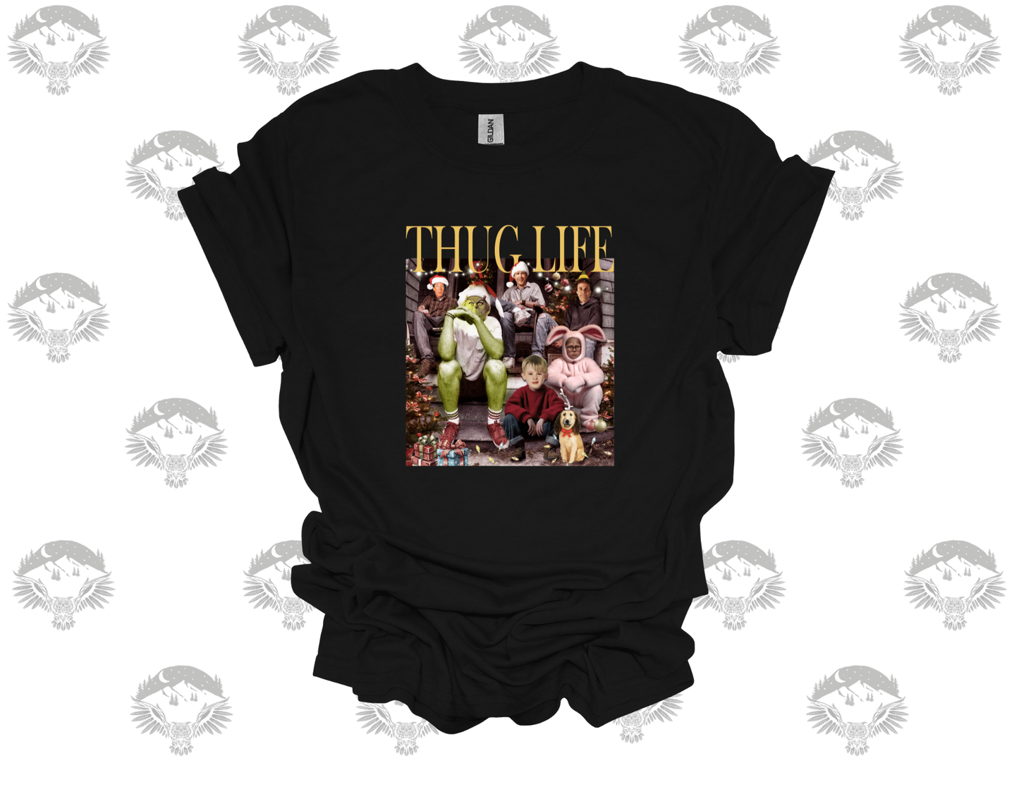 Thug Life Christmas Movie Mashup Shirt
