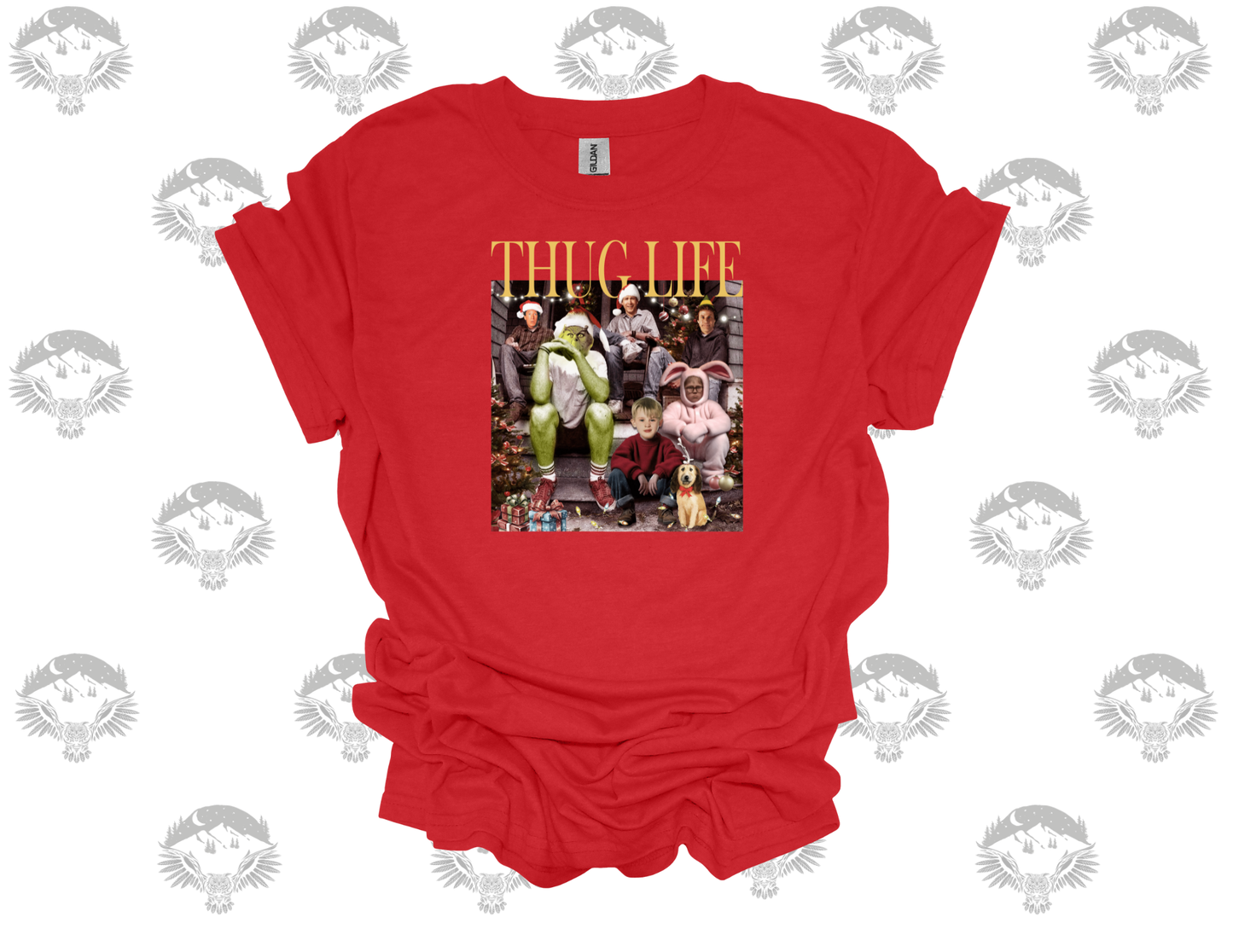 Thug Life Christmas Movie Mashup Shirt