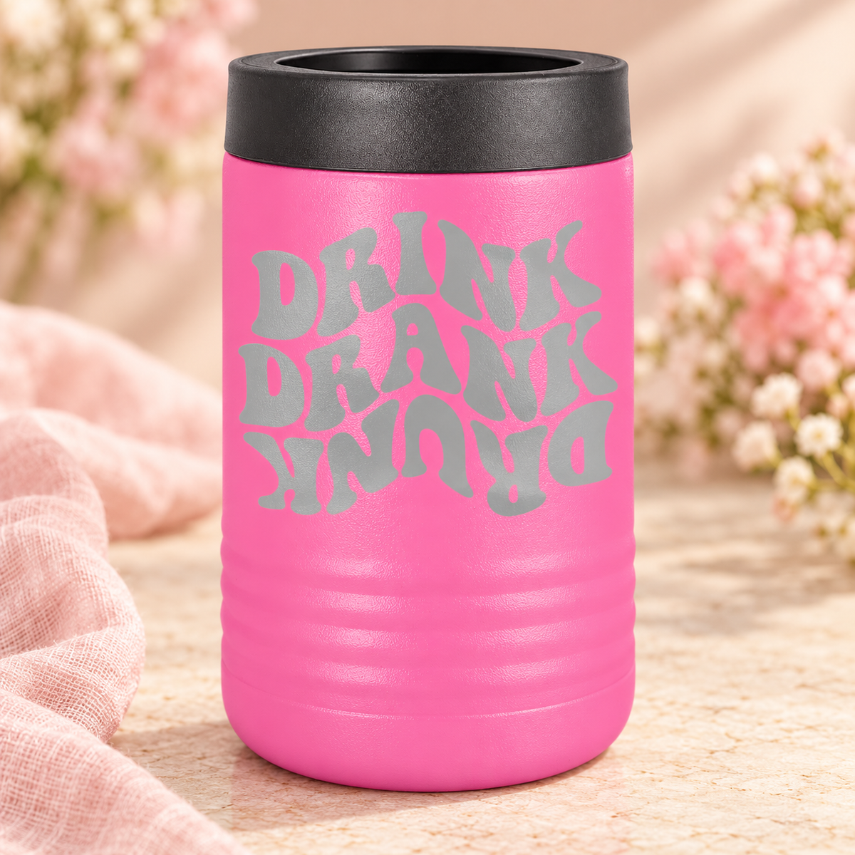 Pink Polar Camel Insulated Koozies – Pick Your Design