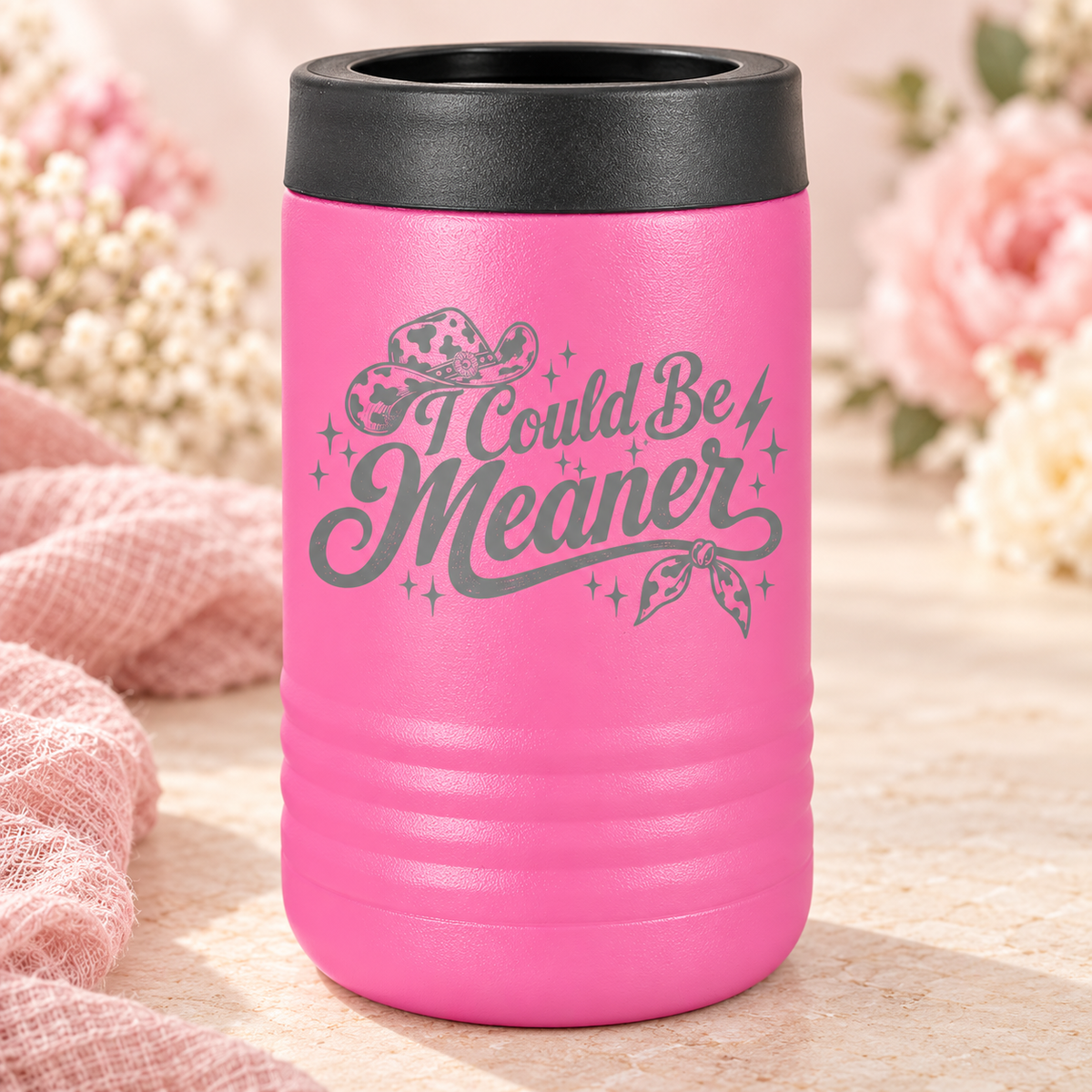 Pink Polar Camel Insulated Koozies – Pick Your Design
