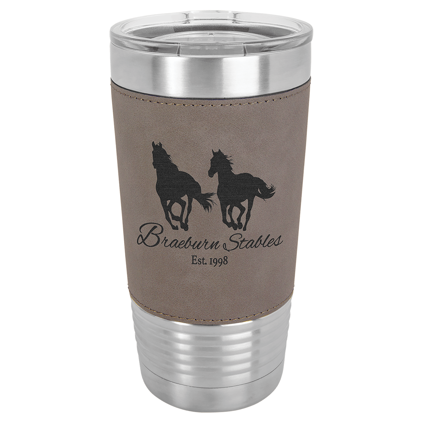 Polar Camel 20 oz. Leatherette Tumbler